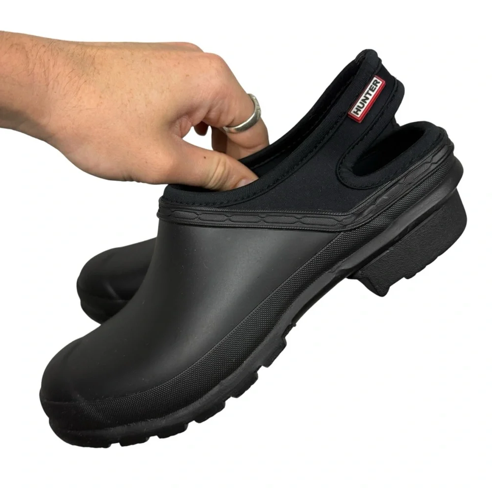 Hunter Slingback Rubber Original Clogs - Picture 4 of 7